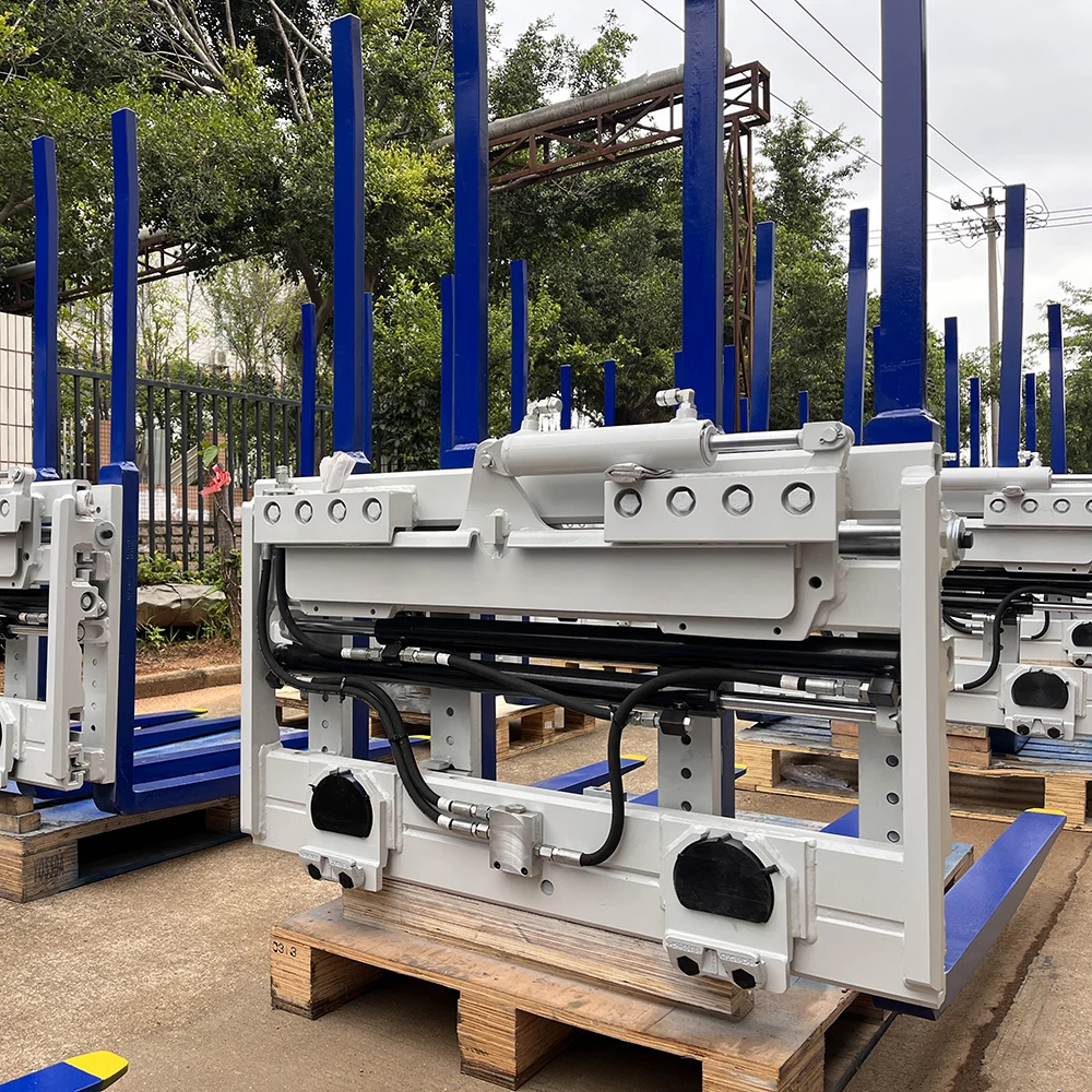 Single/double Pallet Handler High Quality Forklift Attachment Customized Size