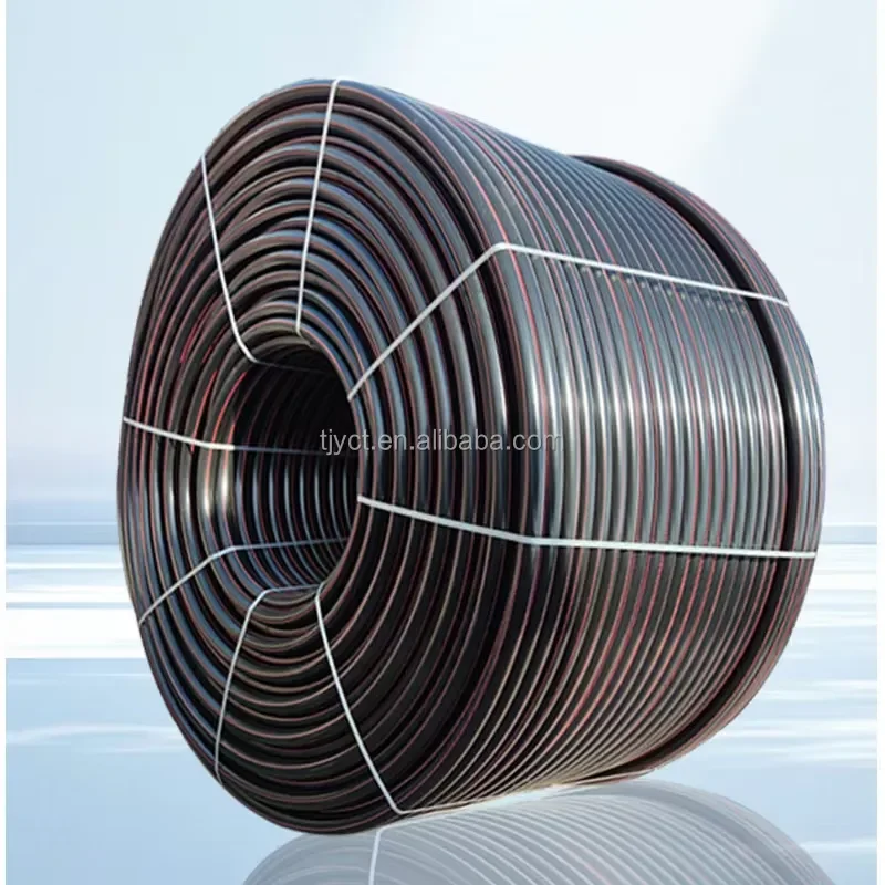 HDPE Rolled 1 Inch 2 Inch Coil Plastic Pipe 63mm Full Diameter Water Tubes PE Irrigation PE for Irrigation Supplier