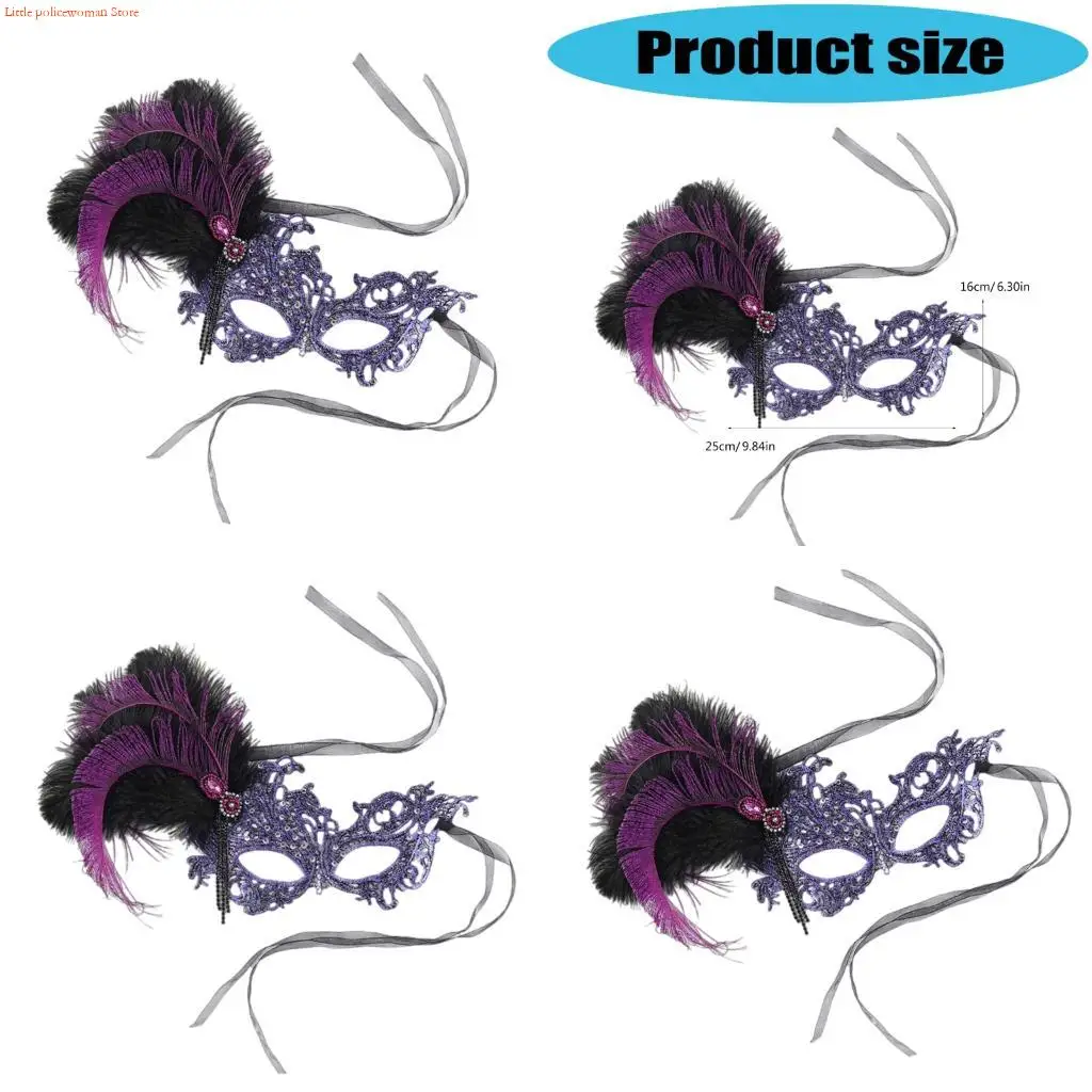 

F92D Venetians Masquerades Mask Halloween Costume Mask Mardi Gras Mask Party Mask