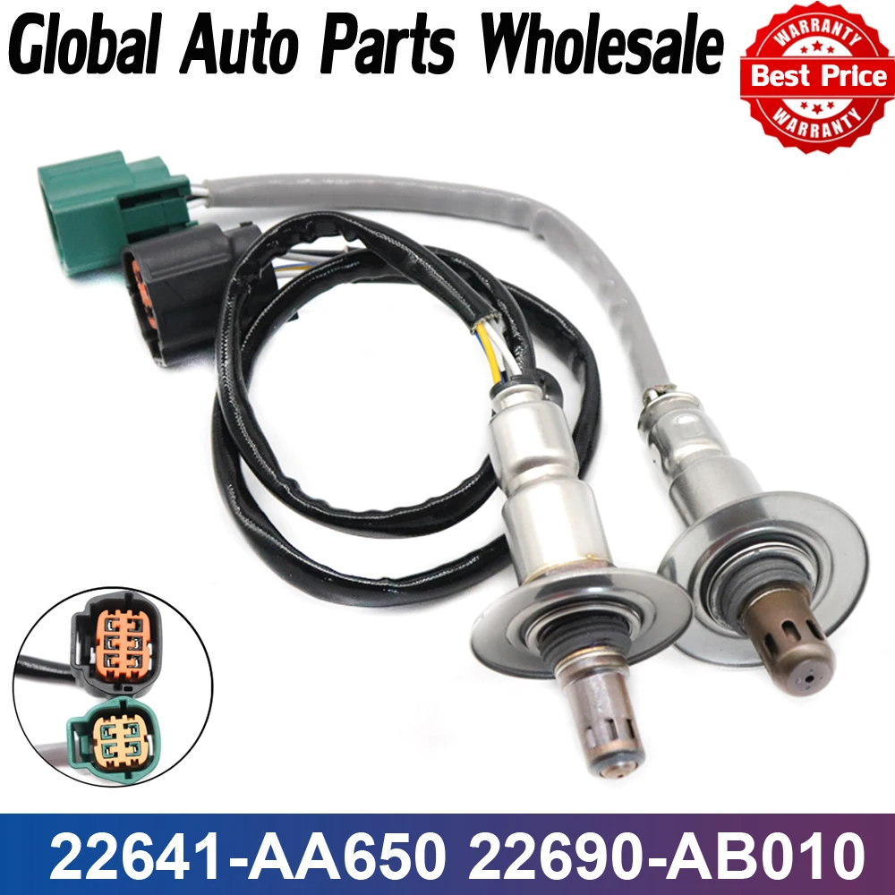 Sensor de oxígeno arriba y abajo para coche, para Subaru Forester 14-17 WRX 2015-2017 2.0L Turbo