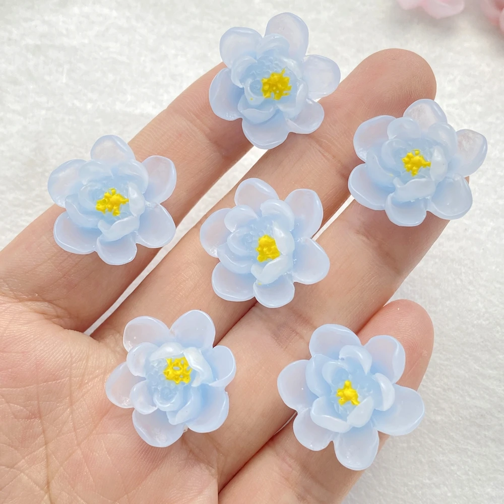 10Pcs New Cute Cartoon Flower – Flower Preservation Resin recenzja i cena