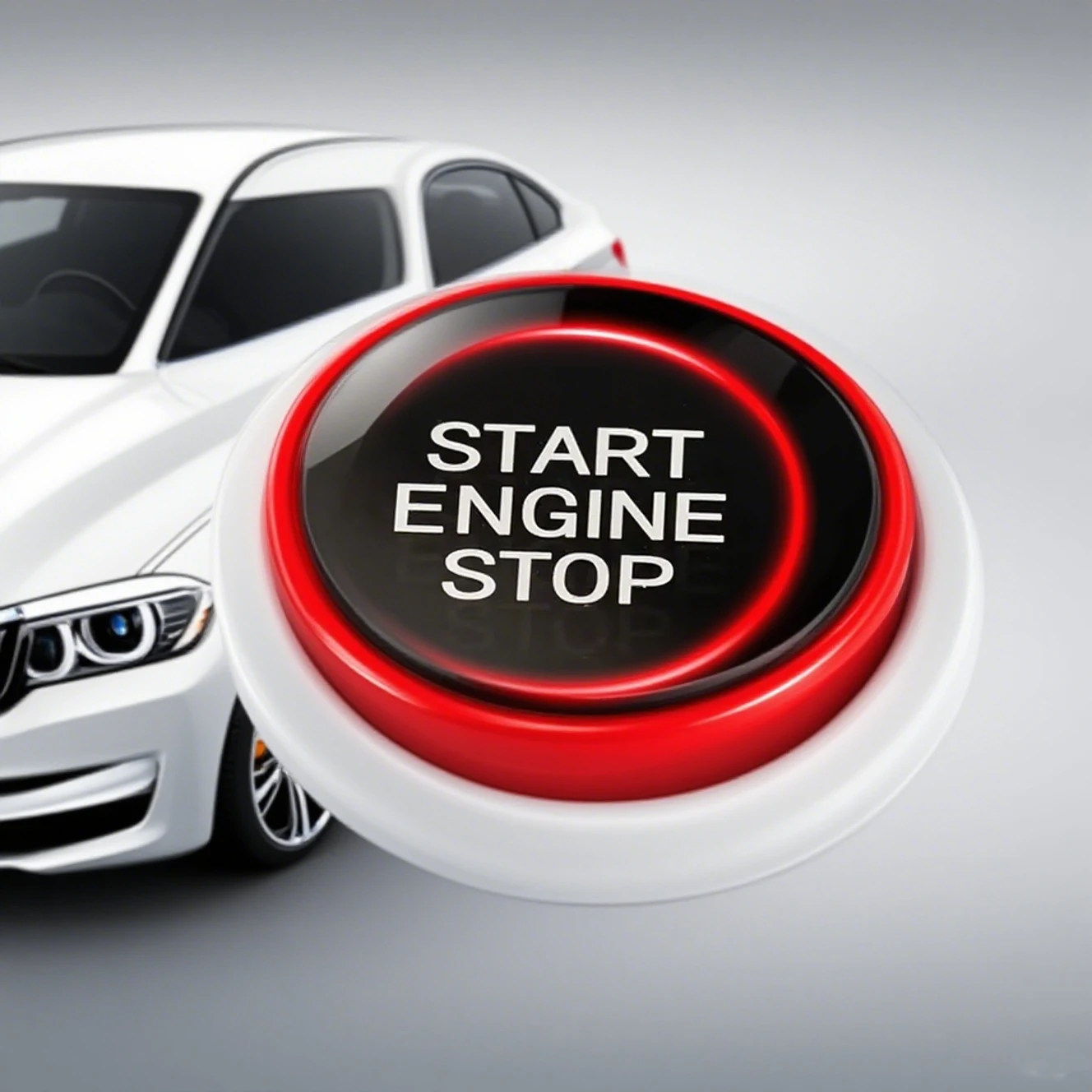 

Car Engine Start Stop Switch Button Sticker Interior Trim For BMW X1 E84 E81 E87 X5 E70 X6 E71 E90 E60 E91 E92 E93 Z4 E89 E