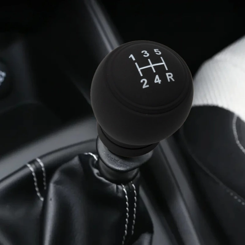 Gear Shift Knob Silicone Cover Gear Rod Protector Dustproof WaterProof Lever Handle Skin Nonslip Manual Shifter Universal