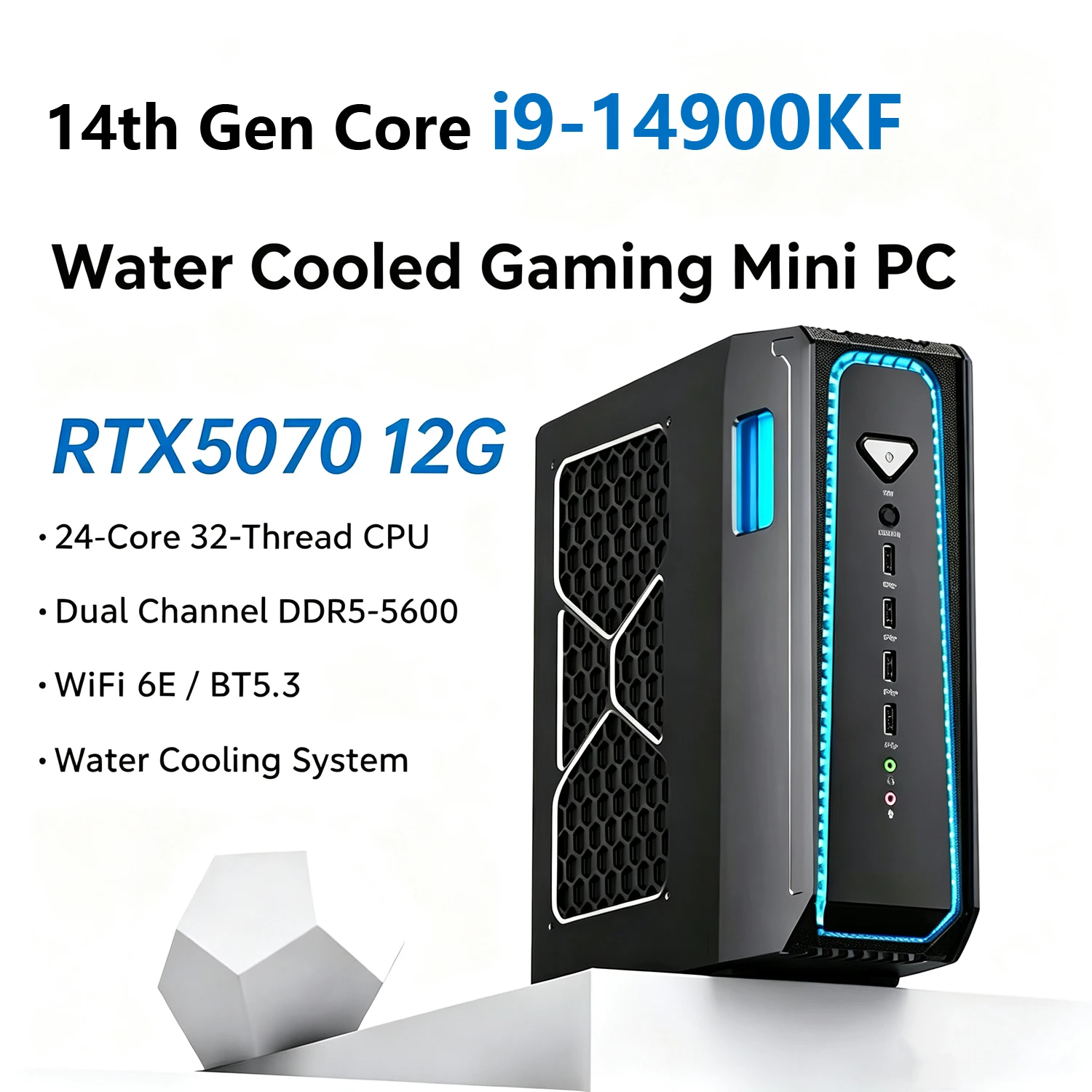 Msecore Liquid Cooling Mini PC - đánh giá và giá Pc Gaming Intel Core I5