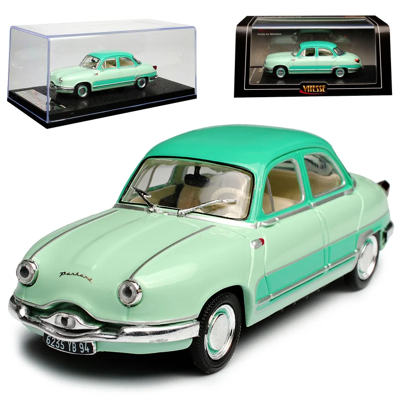 Diecast 1:43 Scale Panhard Dyna Z12 French Alloy Car Model Collectible Toy Gift Souvenir Display Ornament