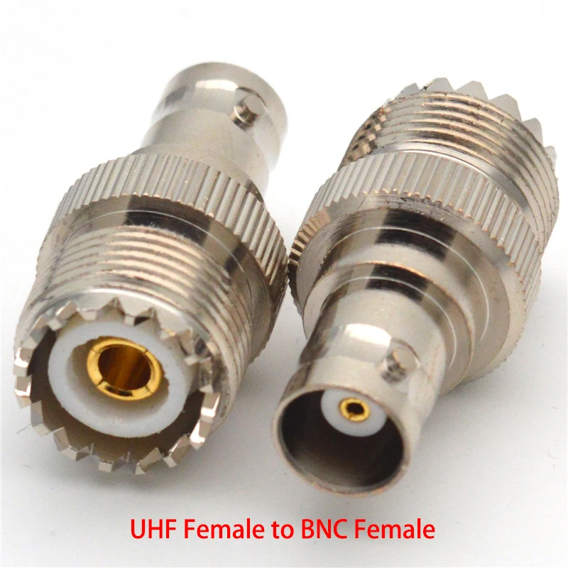 BNC-Stecker-Buchse auf UHF-PL259-Stecker-Buchse SO239-Buchse RF-Koaxialadapter Kupferanschluss für Radioantenne – Detail 5