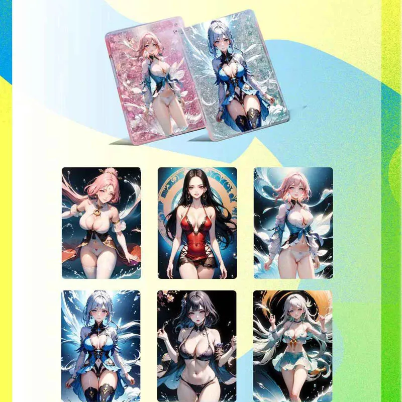 Goddess Story  Collection Card Meika Company Wave4 Color Changing Liuli Card Girl Booster Box Anime Games Trading Cards