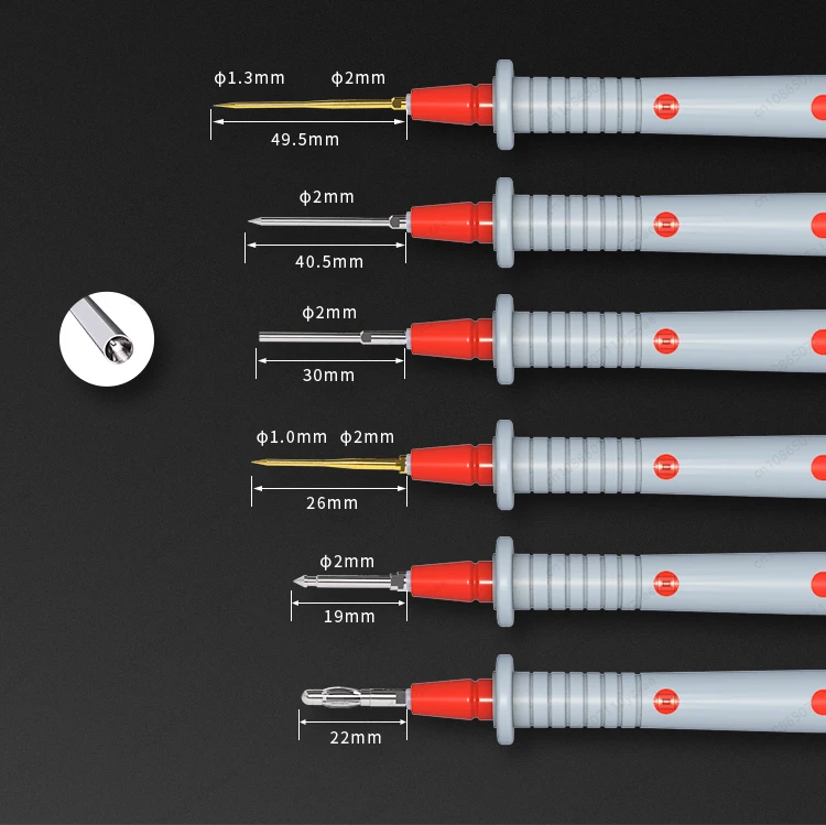 طرف متعدد، إبرة مطلية بالذهب، طرف إضافي ورف إضافي قابل للاستبدال، مواصفات مختلفة #4