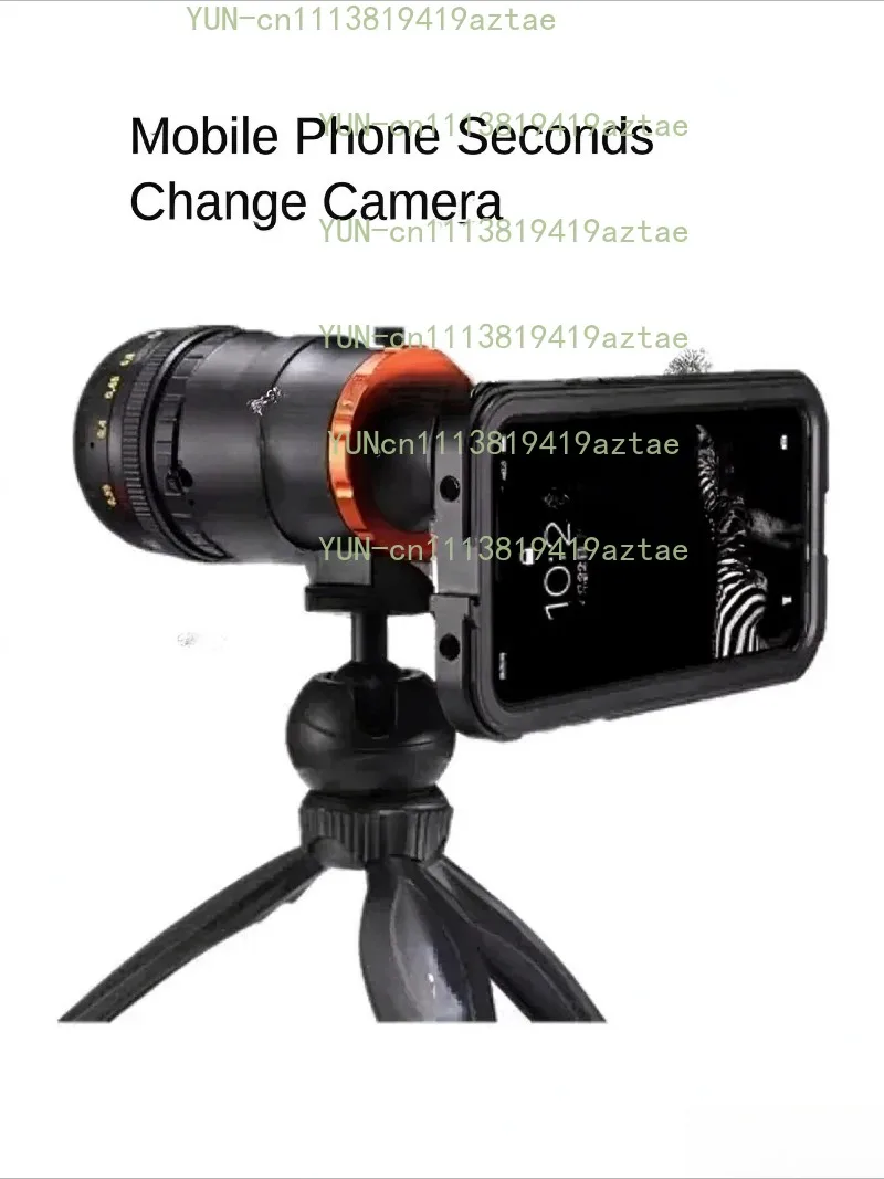Smartphone DOF Lens Adapter Full Frame Manual Lens Converter For SLR DSLR Cine Lenses Compatible With E Mount Mirrorless Cameras