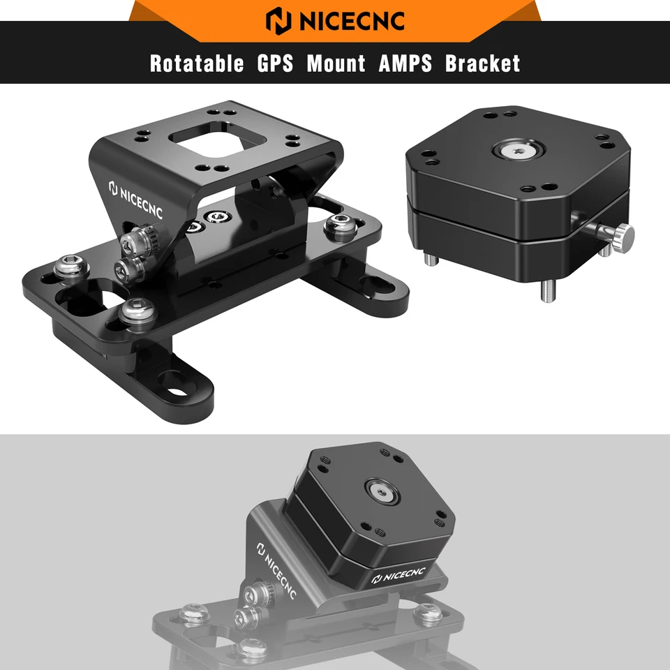 NICECNC Rotatable GPS Mount AMPS Bracket For KTM EXC 300 Husaberg