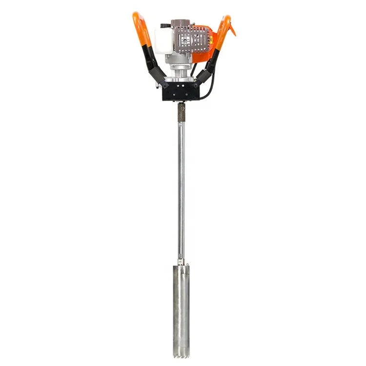 T Style Air Cooled Two Stroke Soil Sampler Probe Single Cylinder Coring Tool for Soil Sample Collection Reliable Consistent