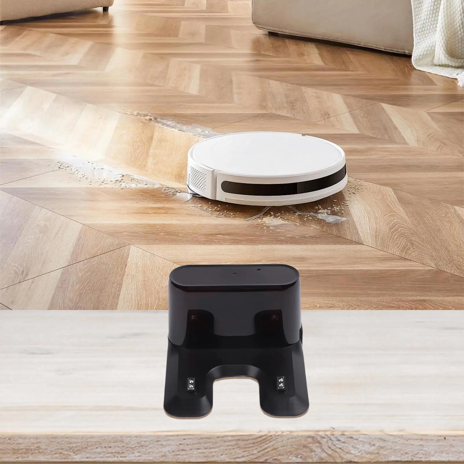 Robot Vacuum Charger Base for Irbis 0321/0121 and For Kabum Smart 100 Quick Charge Technology and Easy Operation