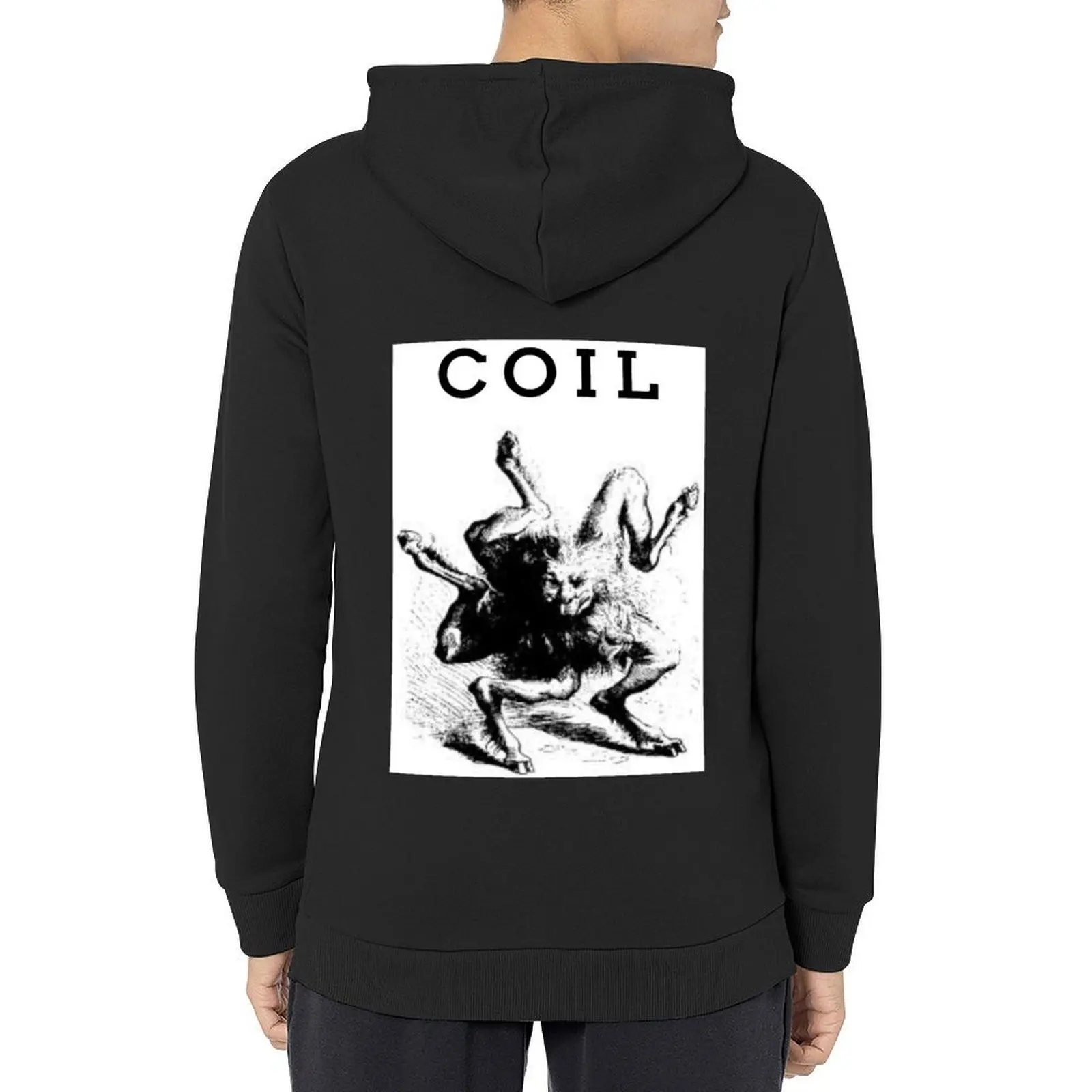 

Coil Hoodie anime clothing autumn jacket men men's autumn clothes blouse hoodie oversize