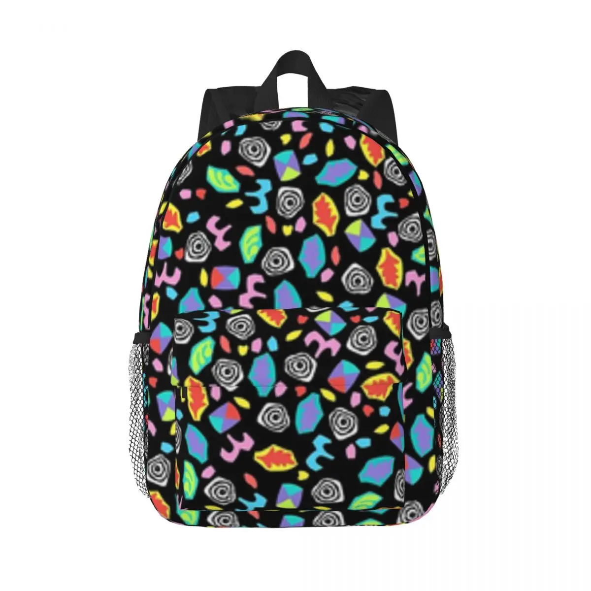 Backpack Printed Lightweight Casual Children's Schoolbag Youth Backpack Anime Cartoon Schoolbag 15inch