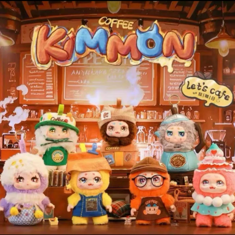 

Kimmon Dream Let'S Cafe, милая игрушка-подвеска, слепая коробка, модный подарок-сюрприз, кофейный день, загадочная коробка, игрушки, подарок на Рождество и день рождения