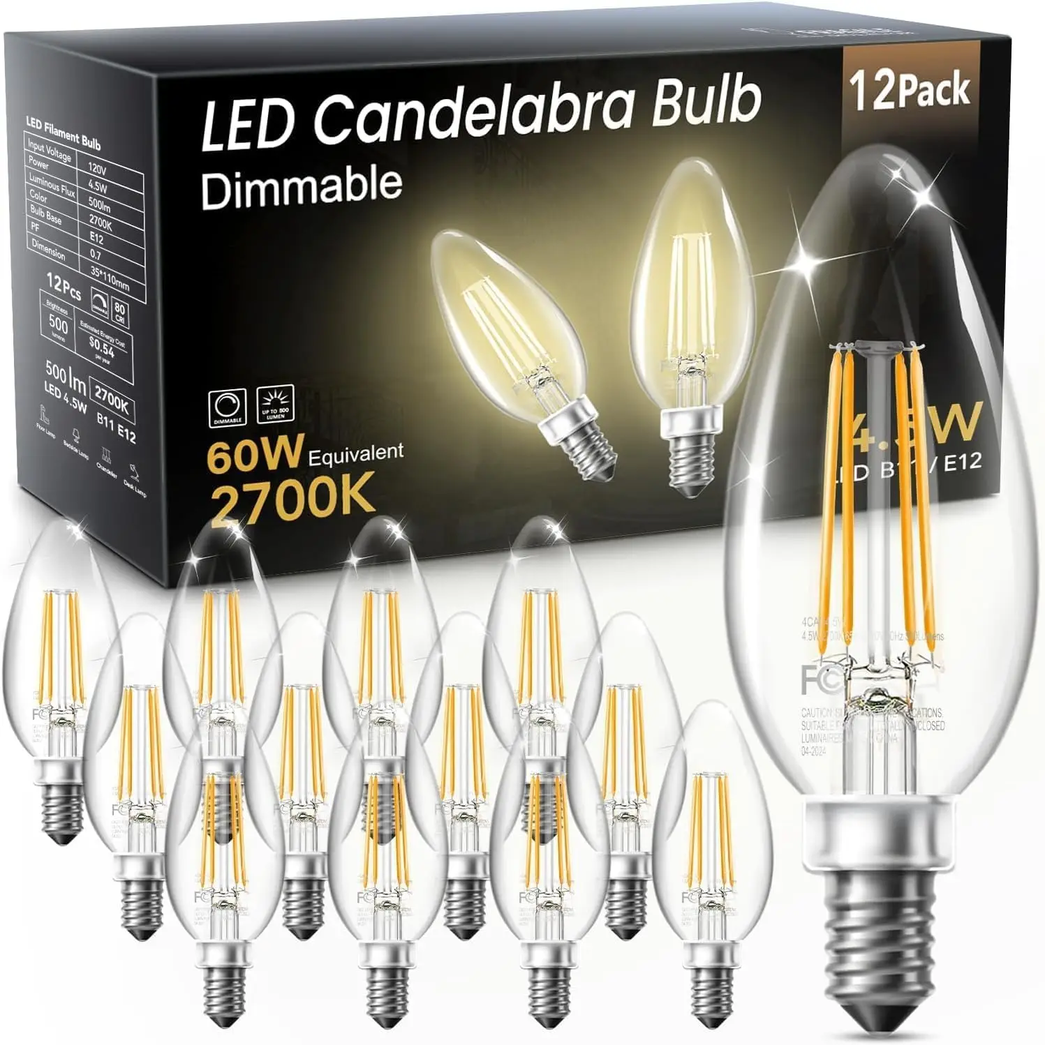 Dimmable Led Candel…
