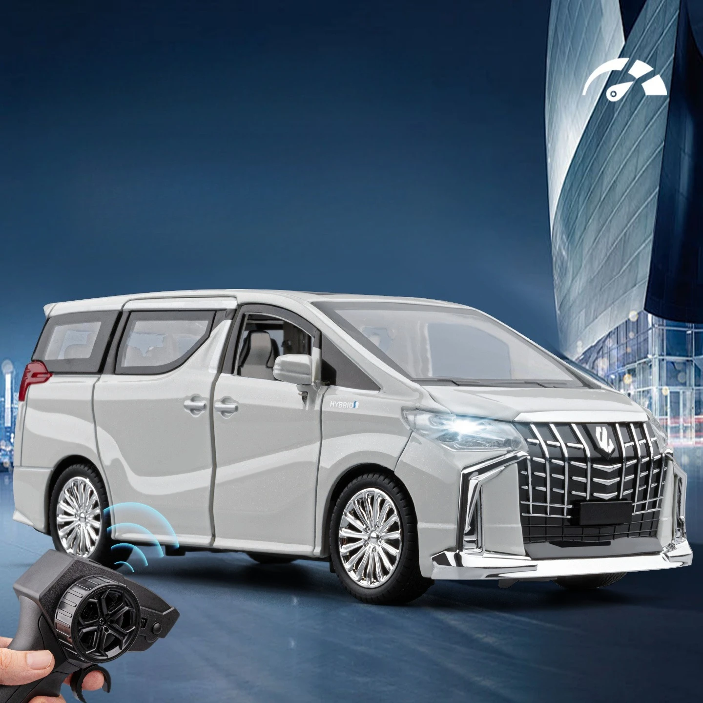 

1:24 Elfa Alloy Car Model Steering Light and Sound Children's Gifts Diecast Alloy Car Model Collectible