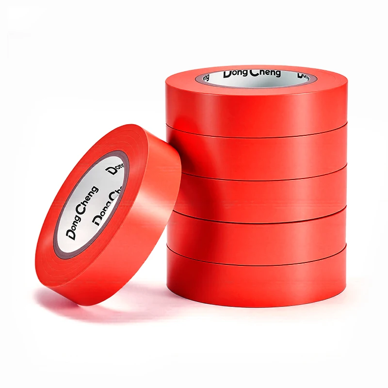 Zelfklevende elektrisch isolerende PVC-tape Hittebestendige draadbeschermingstapes Temperatuurbestendige elektrische isolatietape