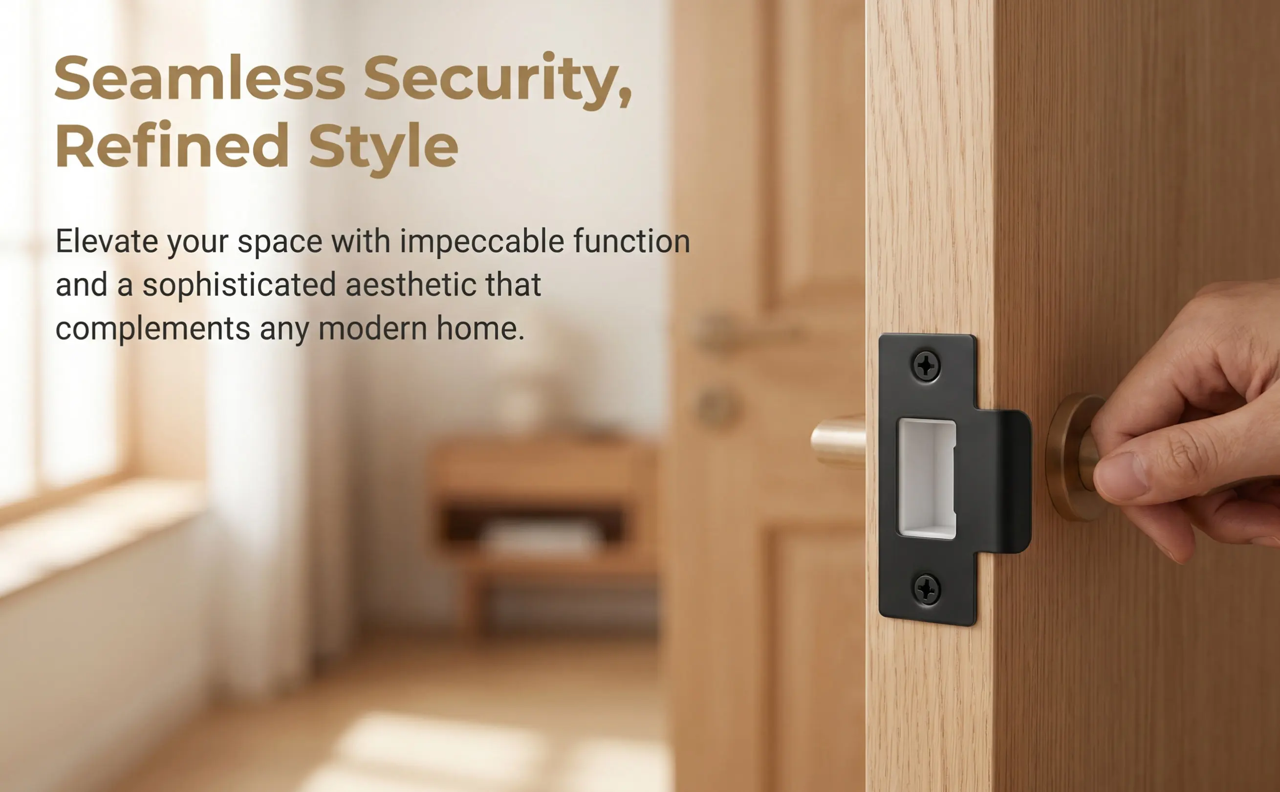 1Set Lock Tongue Buckle Plate Metal T Shaped Design with Screws for Room Lock and Wooden Door Strike Plate Door Striker Plates