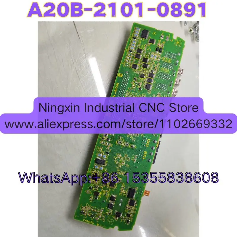 Latest Quotation Uesd Fanuc A20B-2101-0891 A20B 2101 0891 Side Panel Driver Board