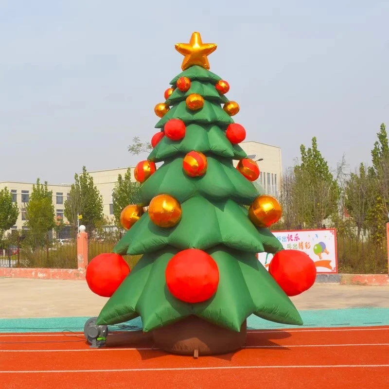 Inflatable Christmas tree with light source and fan 5M