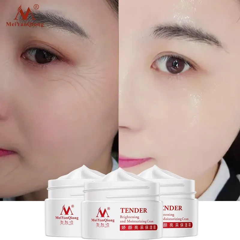 

3pcs Moisture Cream Shrink Pores Skin Care Face Lift Essence Tender Whitening Wrinkle Removal Face Cream Hyaluronic Acid