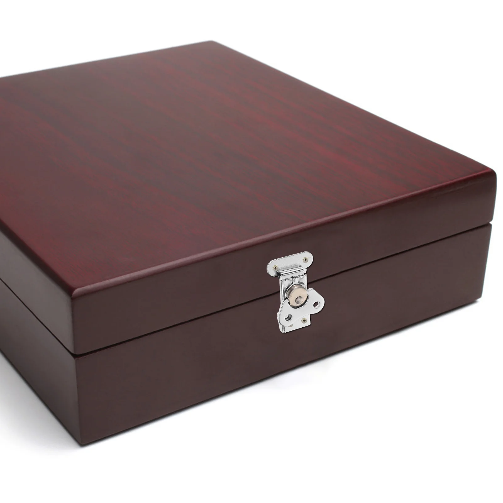 

4 шт., защелка-бабочка из нержавеющей стали, закрытие поверхностного монтажа для футляра, сундук, деревянная коробка, подпружиненный замок, фурнитура, крепление