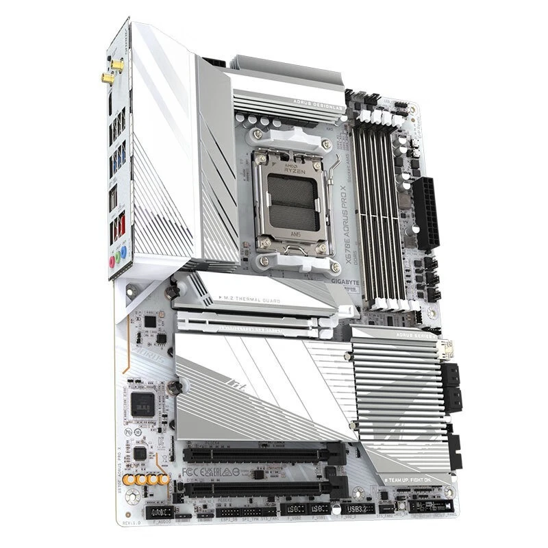 For desktop main board X670E AORUS PRO X support AM5 processor