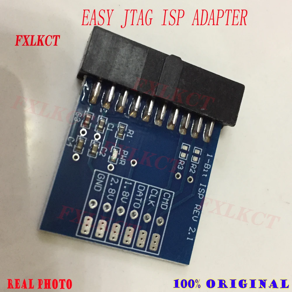 REV 2.1 Adapter for Easy Jtag Plus Box Tool, 1 Bit, New, 2024