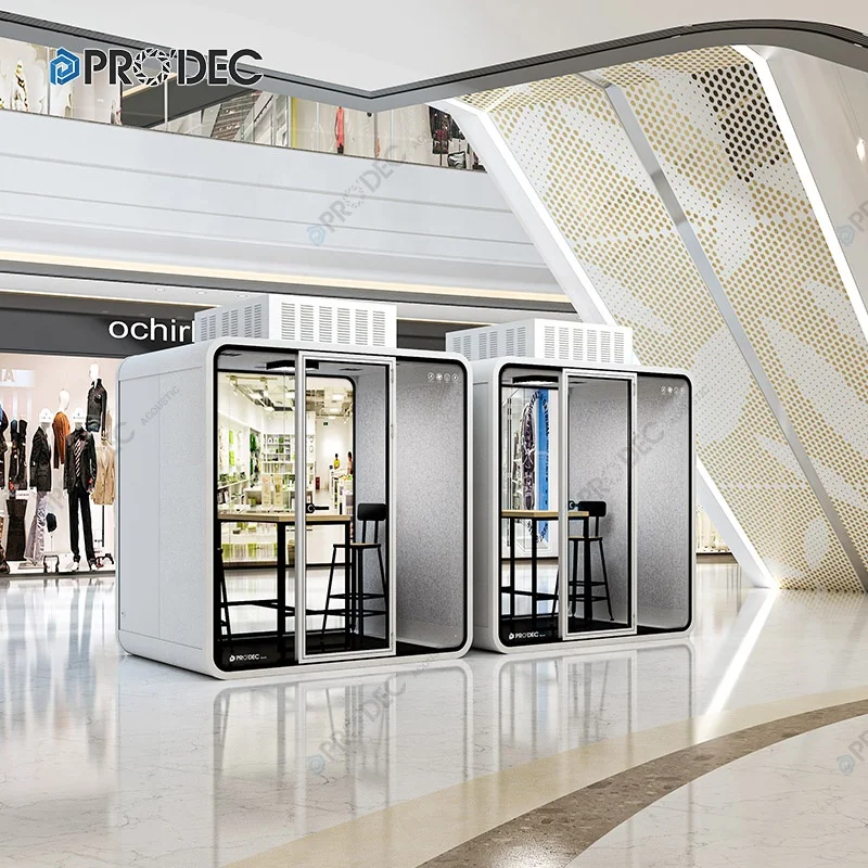 Premium Office Pods Prefab Office Sound Proof Booth Soundproof Cabins for Calls and Meetings