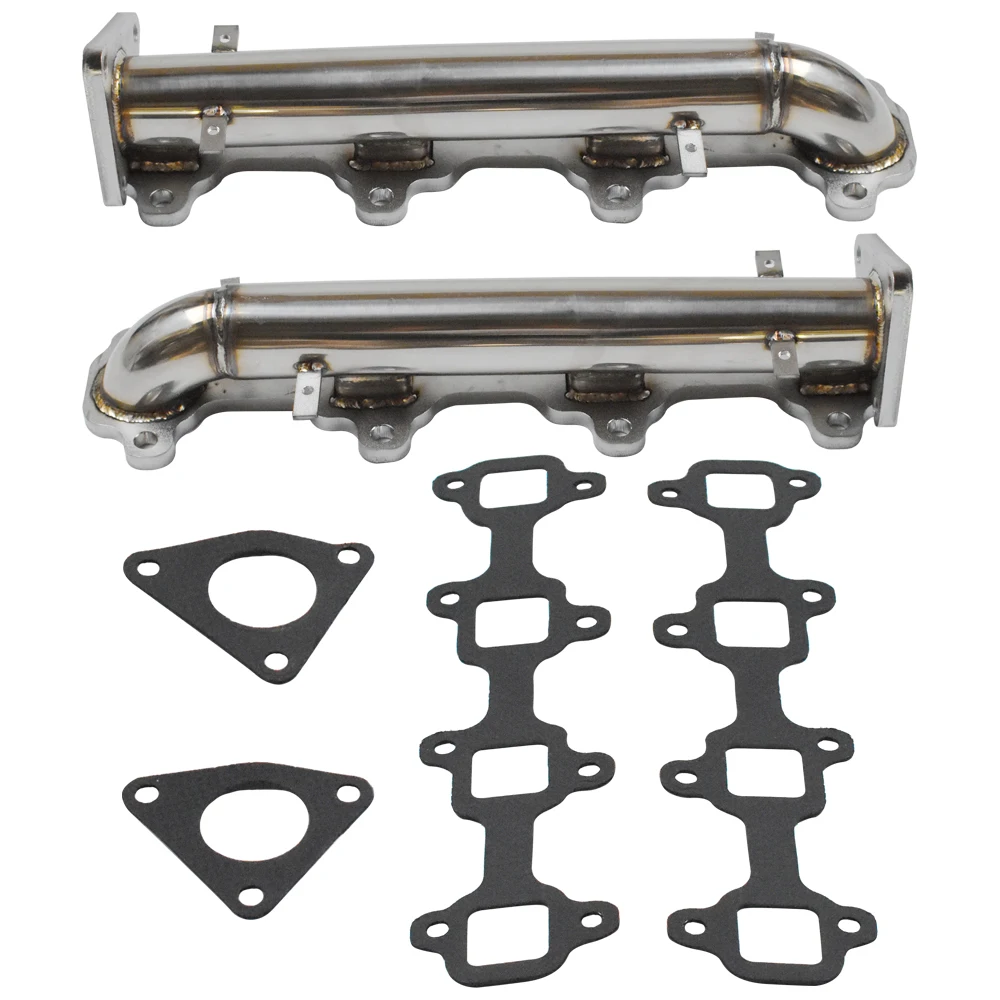 

For 2001-2016 Chevy GMC Duramax Diesel 6.6L Stainless Steel Headers Manifolds