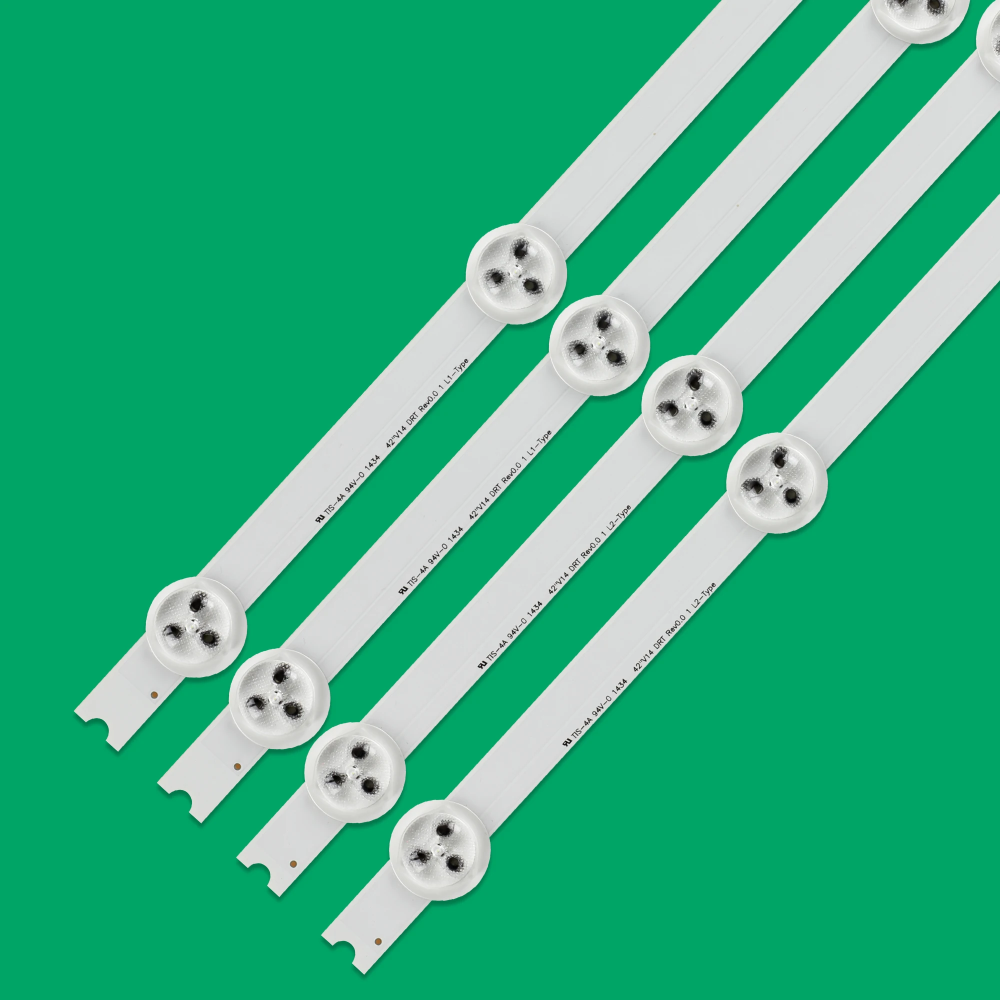 8Pcs/Set LED Backlight Bar For 42PFH6309/88 42PFT6309/60 6916L-1455A 1455B 1456B 1457A 1457B 1458B 1588A 1590A 1589A 1587A 1591A