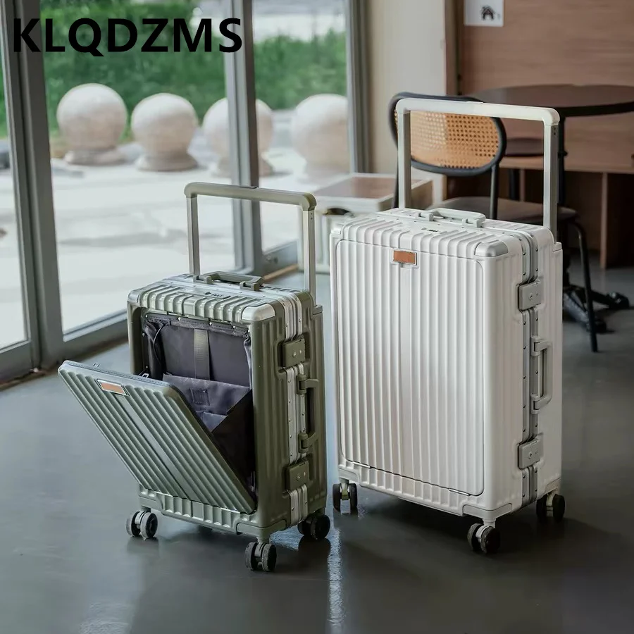 

Чемодан COLENARA для путешествий, 24 дюйма, с передним открытием, для ноутбука, 20 дюймов, из ABA+PC, на колесиках, женский чемодан на колесах