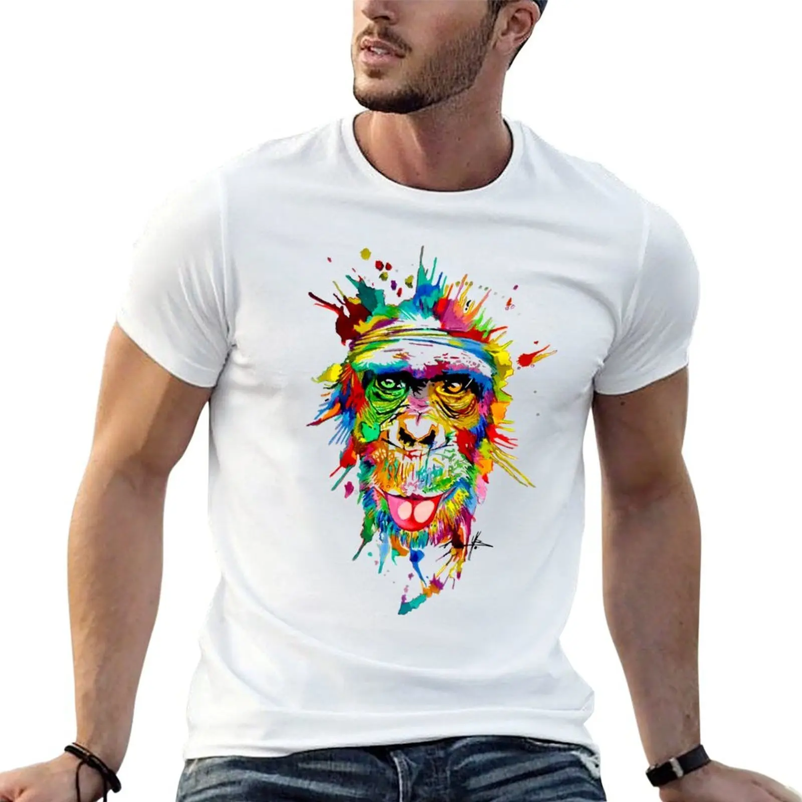 

Bonobo T-Shirt t shirts for man graphic funny t shirt man luxury T-Shirt