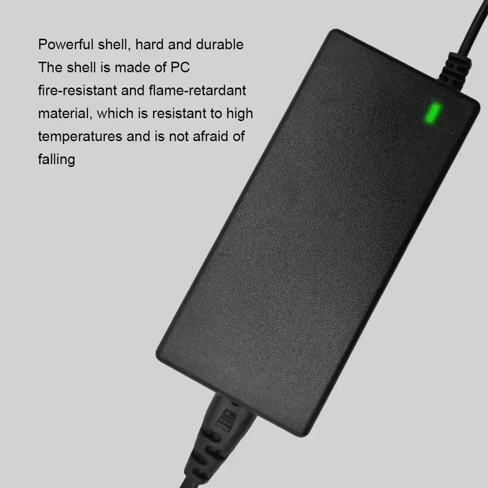 42V 54,6V 2A Lithium-Batterie Ladegerät AC100-240V 36V 48V 2A Batterie Power Adapter für Lithium-Batterie Pack 5 Stecker EU/US Stecker – Detail 3