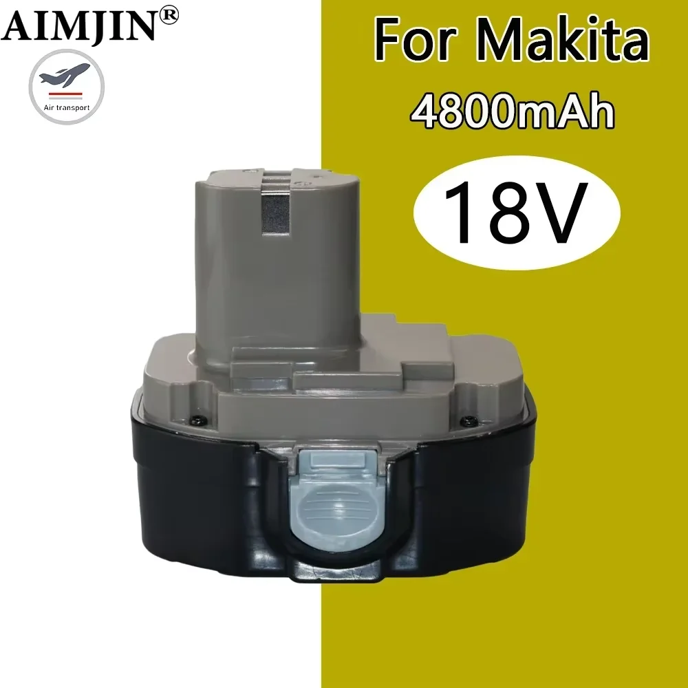 

For Makita 18V 4800mAh Ni-MH Battery Replacement Compatible with PA18 1822 1823 1833 1834 1835 1835F 192828-1 192829-9