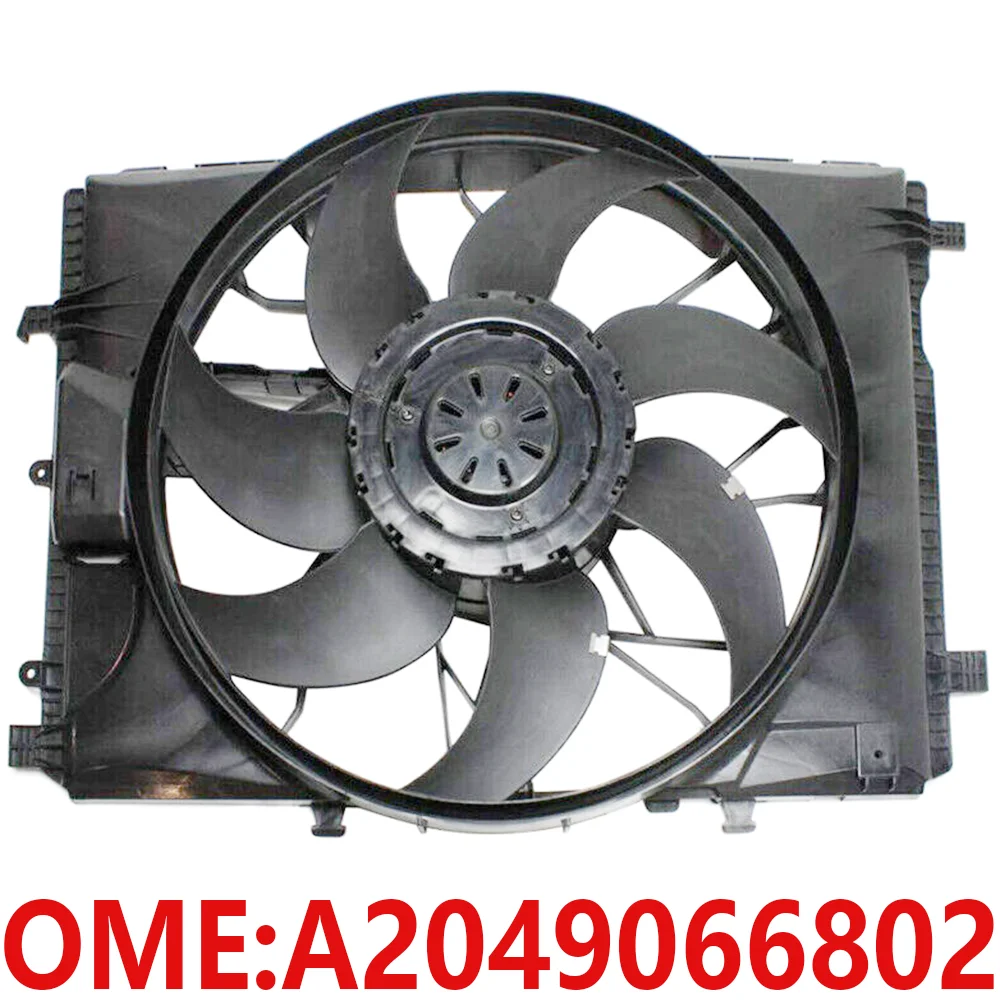 

A2049066802 W117 W156 CLA200 CLA220 CLA250 GLA220 GLA200 GLA250 GLA45 Radiator Engine cooling fan auto parts For Mercedes Benz