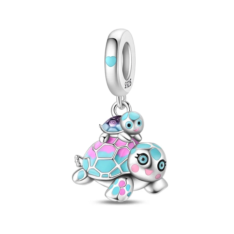 

925 Sterling Silver Close Relationship Charms Pendant For Women Fit Original Bracelet DIY Birthday Party Jewelry Gifts