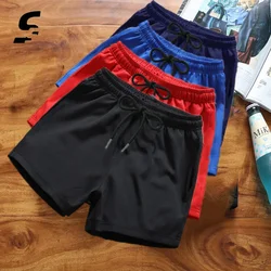 Pantalones cortos para correr para hombre, Bóxer elástico para gimnasio, natación, entrenamiento, deportes al aire libre, ropa de playa informal de verano