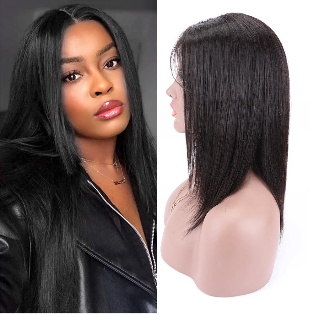 

Straight Lace Front Wigs Human Hair Pre Plucked HD Lace Closure Wigs Human Hair for Black Women with Baby Hair Human Hair Wigs