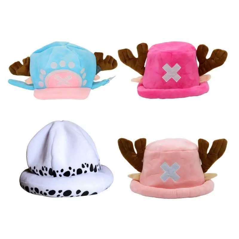 Chapeau de périphériques de dessin animé Tony Chopper, une pièce, cadeaux de vacances, nouvelle mode pour enfants, chapeau chaud en peluche, automne/hiver