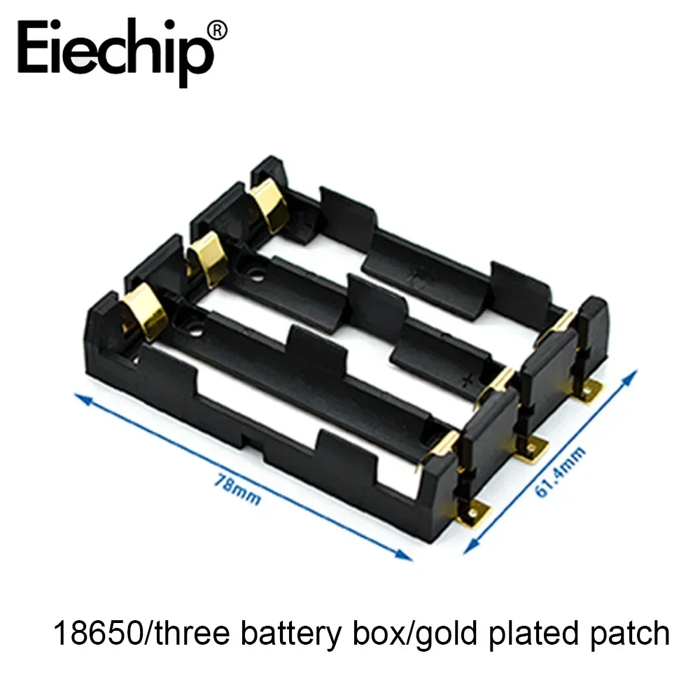 1x2x3x4x SMT 18650 Series Battery Holder Box Container Power Bank Storage Box With Bronze Pins SMT SMD Battery Box