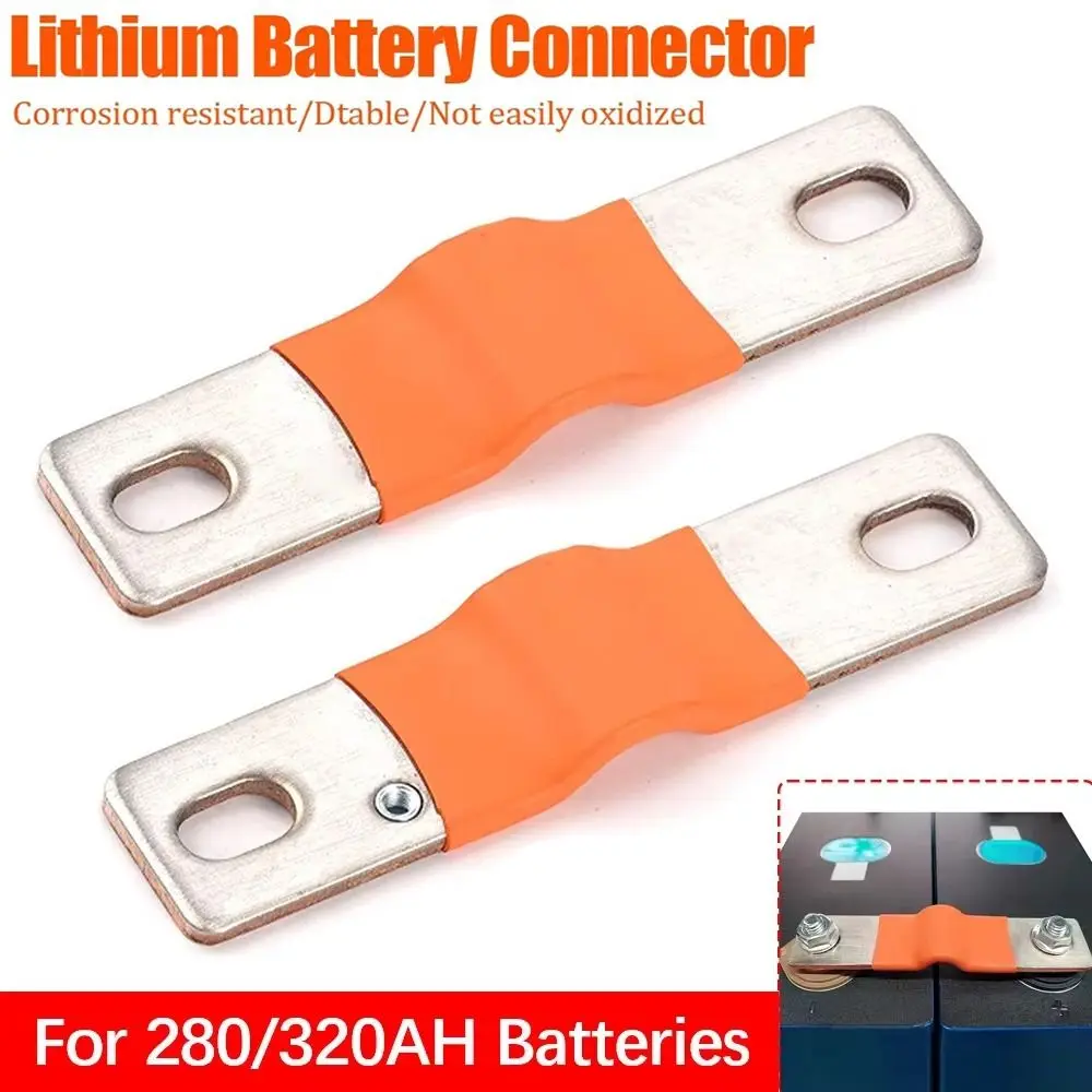 New 230Ah 280Ah Battery Cells Connector 2mm M6 Posts Straps Copper Connecter Terminal Post Connection