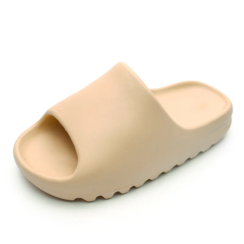 

Men's shoes, fashionable slippers with a poop like feel, thick sole, straight slippers 36-45