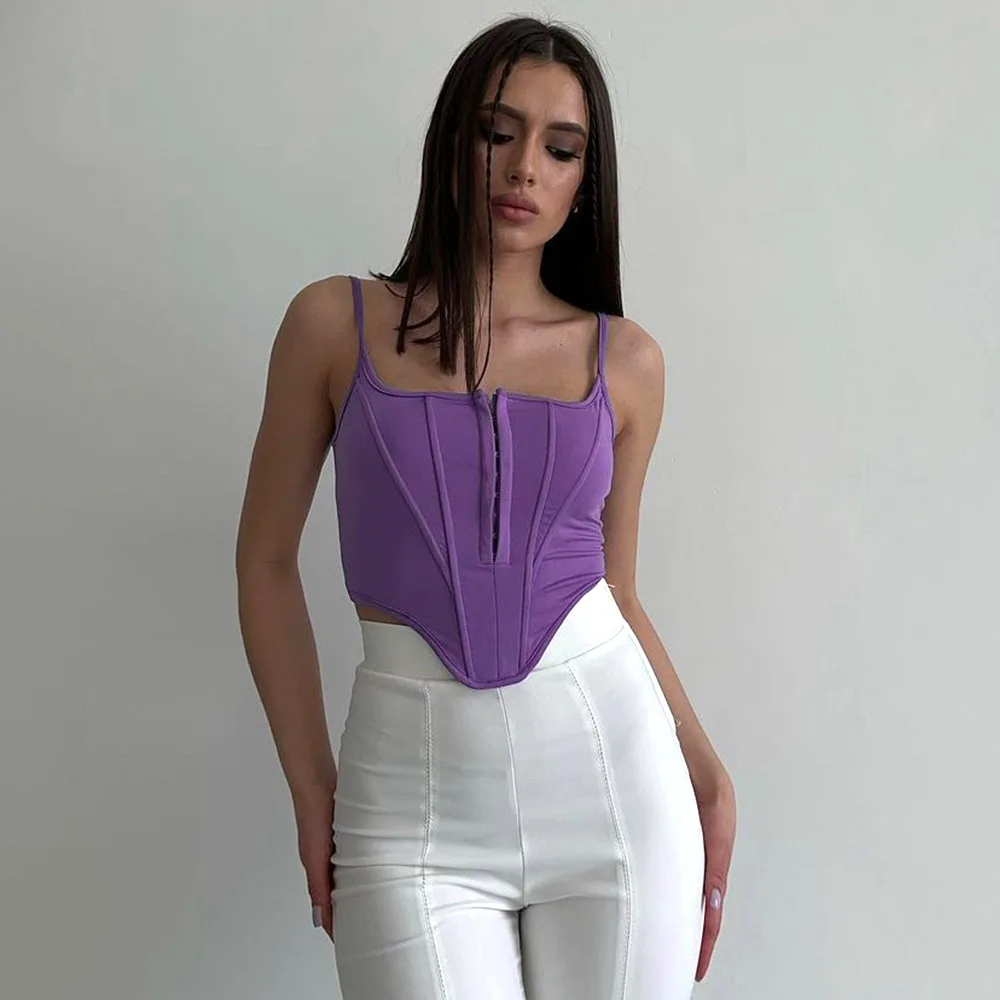 Sexy Cute Women Pink Strap Corsets Bustiers Fishbone Irregular Crown Corset Girdle Slimming Waist Corset Top Curve Shaper Summer