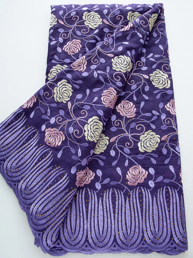 Zhenguiru Dry Lace Fabric 2024 Embroidered Cotton Lace Fabric High Quality African Lace Fabric Nigerian Dress for Women A3581