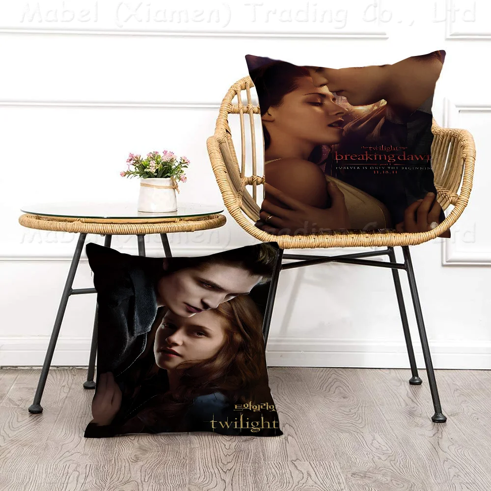 

Movie Twilight Pillow Gift Home Office Decoration Pillow Bedroom Sofa Car Cushion CoverPillow Case