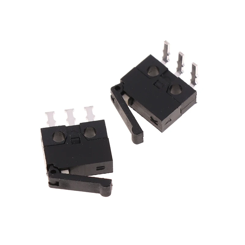 10Pcs Camera Switch Reset Detection Stroke Limit Miniature Switch Straight Bent Feet‘