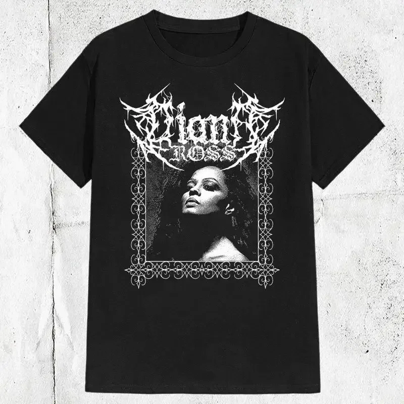 Vintage Diana Ross Metal Style T Shirt