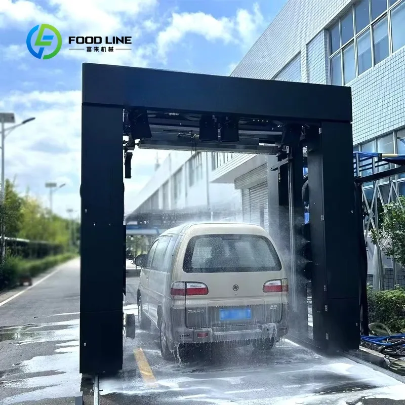 Tunnel Car Wash Machine High Quality Tunnel Washer System Tested & Certified with 1 Year Warranty Customized